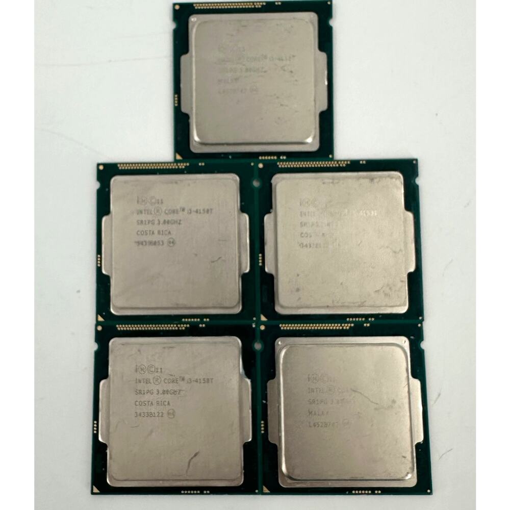 Lot of 5 Intel Core i3-4150T 3.00GHz SR1Pg CPU Processors